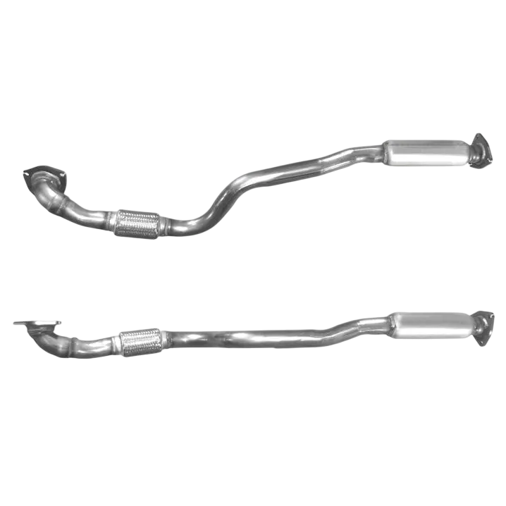 BM CATALYSTS Abgasrohr für CHEVROLET LACETTI 1.4L Benzin | Euro 4 | OEM: 96490132 Autoteile TRUST