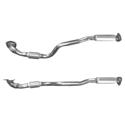 BM CATALYSTS Abgasrohr für CHEVROLET LACETTI 1.4L Benzin | Euro 4 | OEM: 96490132 Autoteile TRUST
