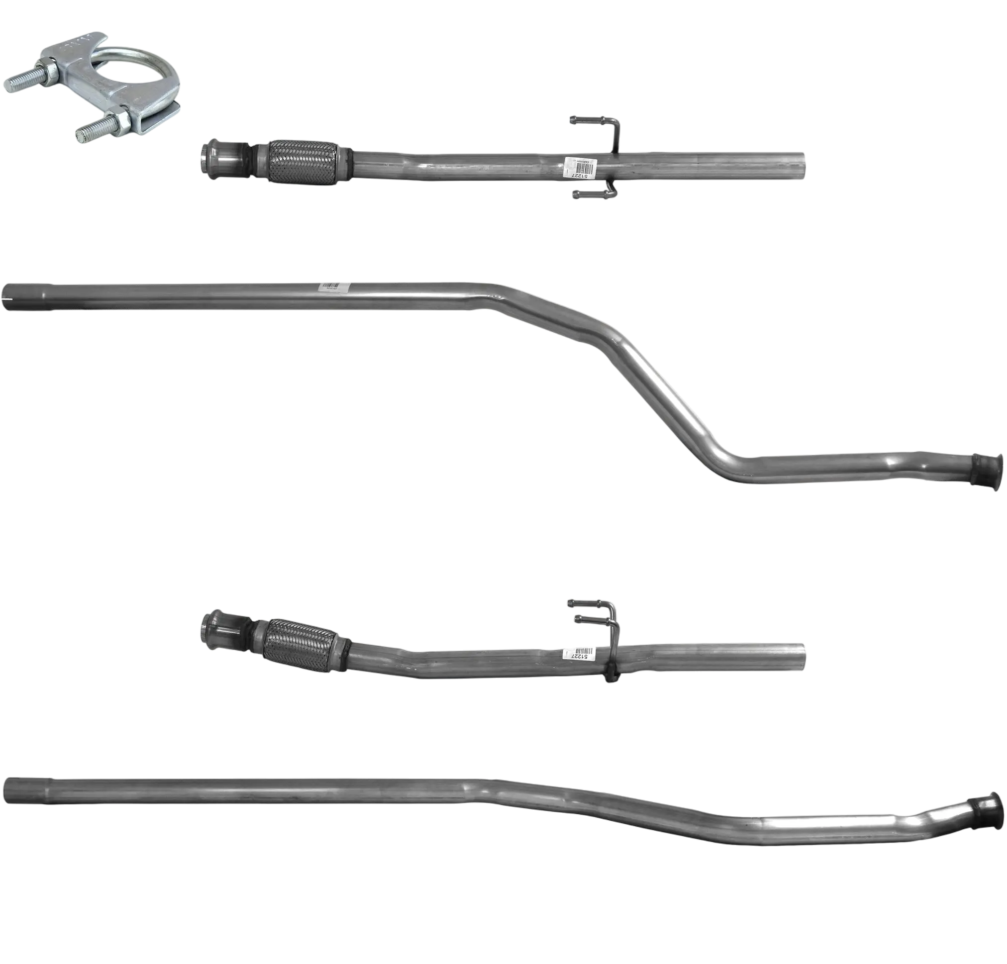 Autoteile BM CATALYSTS Abgasrohr für PEUGEOT 206 1.4L Diesel | Euro 3 oder 4 | OEM: 1717S3 bei Autoteile TRUST