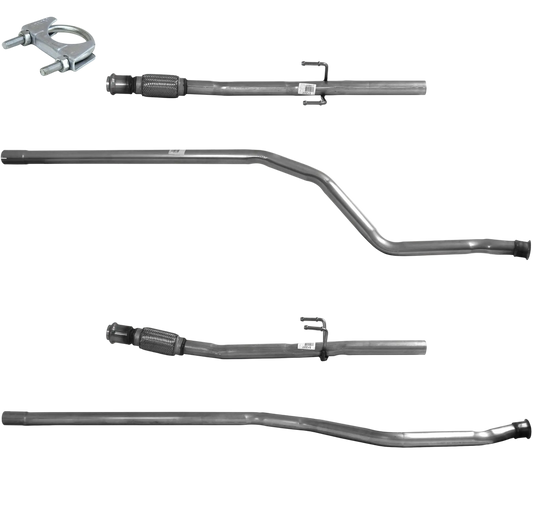 BM CATALYSTS Abgasrohr für PEUGEOT 206 1.4L Diesel | Euro 3 oder 4 | OEM: 1717S3 Autoteile TRUST