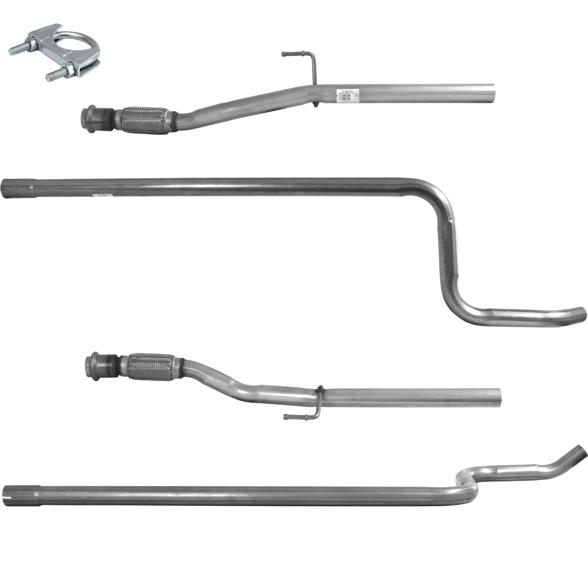 Autoteile BM CATALYSTS Abgasrohr für PEUGEOT 2008 1.4L Diesel | Euro 5 | OEM: 1717PJ bei Autoteile TRUST