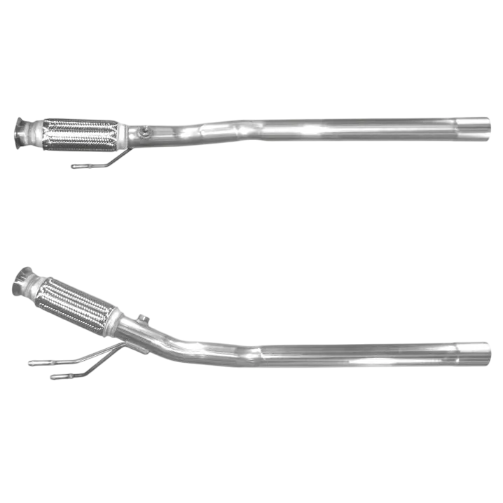 BM CATALYSTS Abgasrohr für VOLKSWAGEN MULTIVAN 2L Diesel | Euro 5 | OEM: 7E0253095A Autoteile TRUST