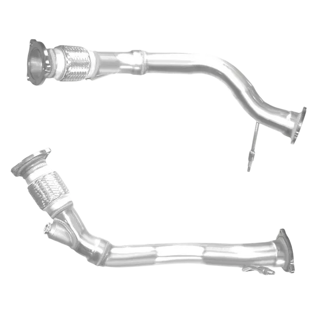 BM CATALYSTS Abgasrohr für AUDI Frage 5 2L Diesel | Euro 5 | OEM: 8R0254350A Autoteile TRUST