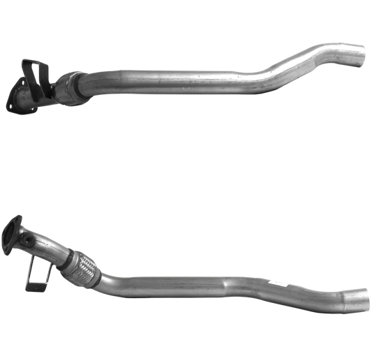 BM CATALYSTS Abgasrohr für SITZ EXEO 2L Diesel | Euro 5 | OEM: 3R0253301B Autoteile TRUST