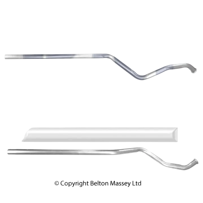 Autoteile BM CATALYSTS Abgasrohr für RENAULT LAGUNA 1.5L Diesel | Euro 4 | OEM: 208620043R bei Autoteile TRUST