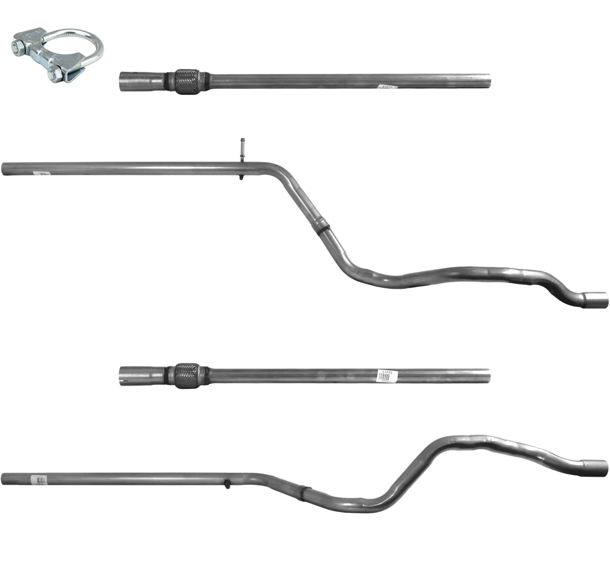 Autoteile BM CATALYSTS Abgasrohr für CHRYSLER YPSILON 1.2L Benzin | Euro 5 | OEM: 51837098 bei Autoteile TRUST