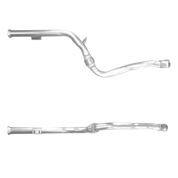 BM CATALYSTS Abgasrohr für MERCEDES C180 2.1L Diesel | Euro 5 | OEM: 2044900047 Autoteile TRUST