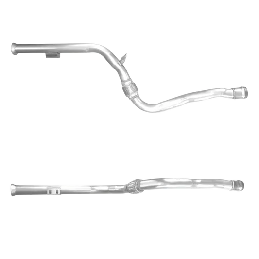 BM CATALYSTS Abgasrohr für MERCEDES C180 2.1L Diesel | Euro 5 | OEM: 2044900047 Autoteile TRUST