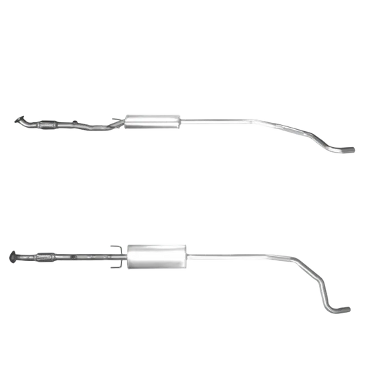 BM CATALYSTS Abgasrohr für OPEL CORSA D 1L Benzin | Euro 4 oder 5 | OEM: 13220794 Autoteile TRUST