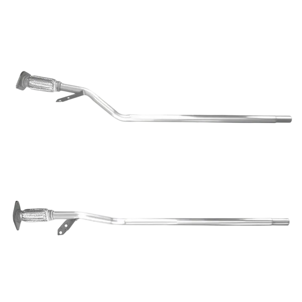 BM CATALYSTS Abgasrohr für DACIA LOGAN 0.9L Benzin | Euro 5 oder 6 | OEM: 200104058R Autoteile TRUST