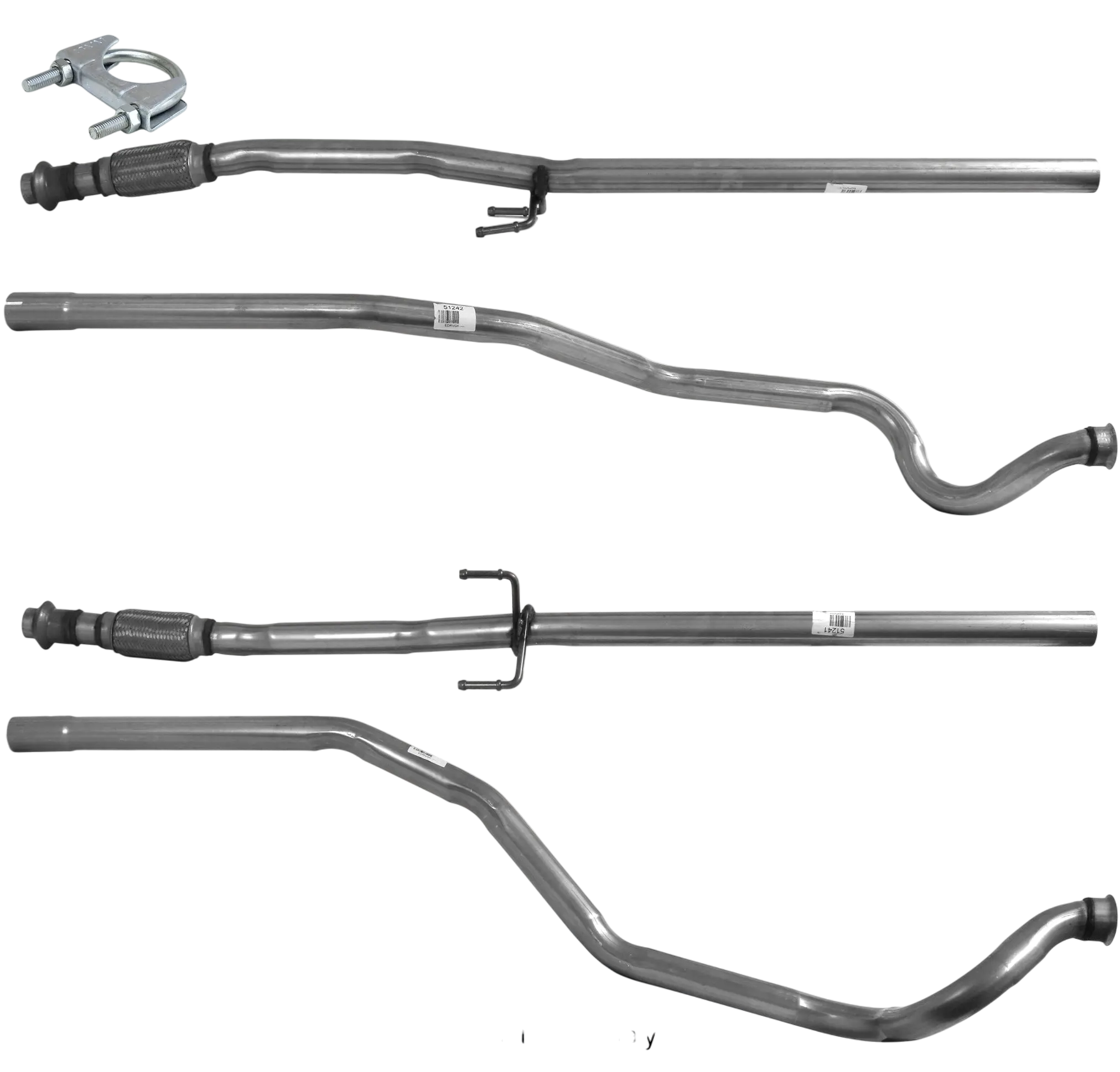 Autoteile BM CATALYSTS Abgasrohr für PEUGEOT 206SW 1.4L Diesel | Euro 3 oder 4 | OEM: 1607341080 bei Autoteile TRUST