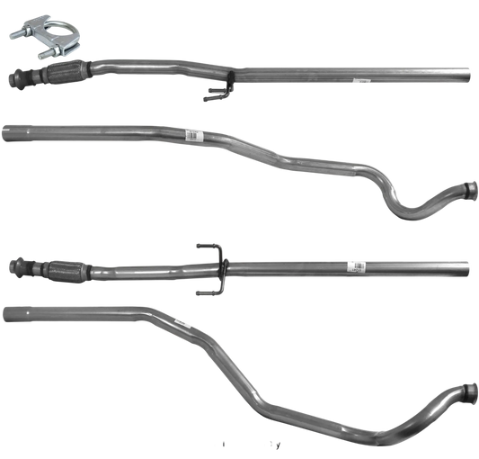 BM CATALYSTS Abgasrohr für PEUGEOT 206SW 1.4L Diesel | Euro 3 oder 4 | OEM: 1607341080 Autoteile TRUST