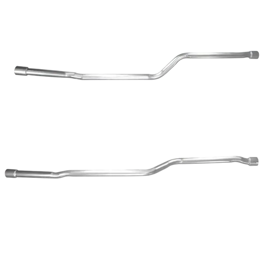 BM CATALYSTS Abgasrohr für BMW X3 2L Diesel | Euro 5 | OEM: 18308509671 Autoteile TRUST