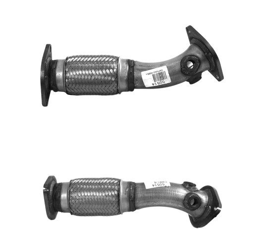 BM CATALYSTS Abgasrohr für NISSAN PRIMASTAR 2.5L Diesel | Euro 4 | OEM: 4417657 Autoteile TRUST