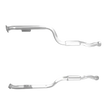 Autoteile BM CATALYSTS Abgasrohr für MERCEDES C180 1.8L Benzin | Euro 4 oder 5 | OEM: 2124900619 bei Autoteile TRUST