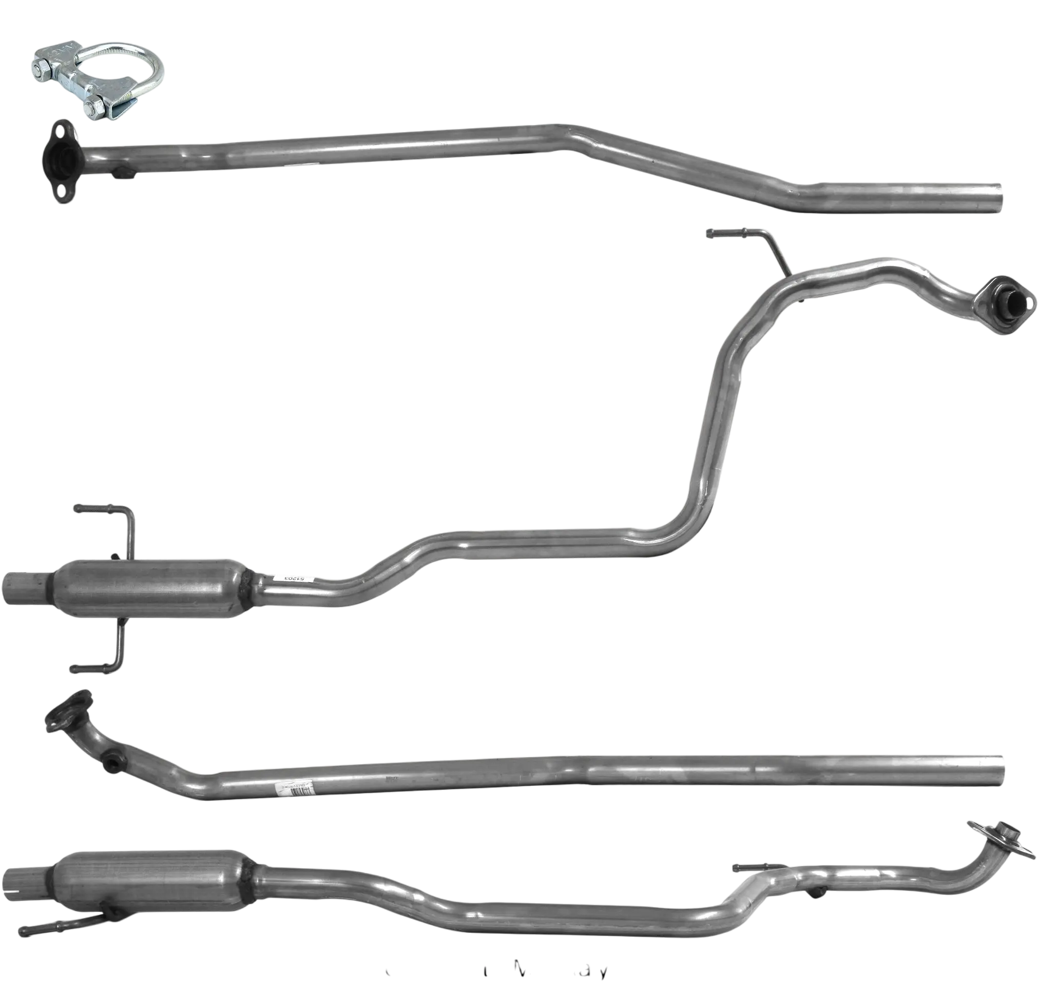 Autoteile BM CATALYSTS Abgasrohr für TOYOTA YARIS 1L Benzin | Euro 4 | OEM: 1741040110 bei Autoteile TRUST