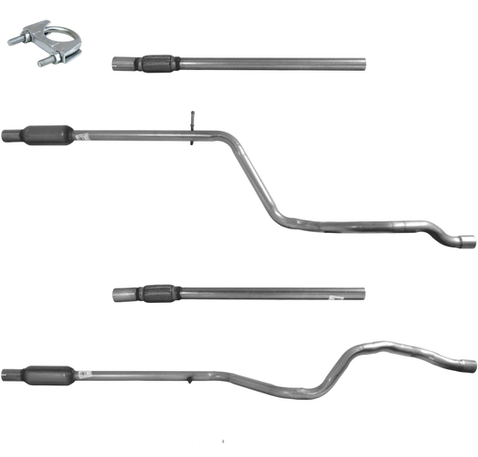 BM CATALYSTS Abgasrohr für FIAT 500 1.2L Benzin | Euro 6 | OEM: 52041058 Autoteile TRUST