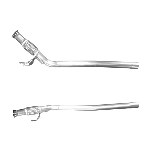 BM CATALYSTS Abgasrohr für VOLKSWAGEN CARAVELLE 2.5L Diesel | Euro 4 | OEM: 7H0253301E Autoteile TRUST