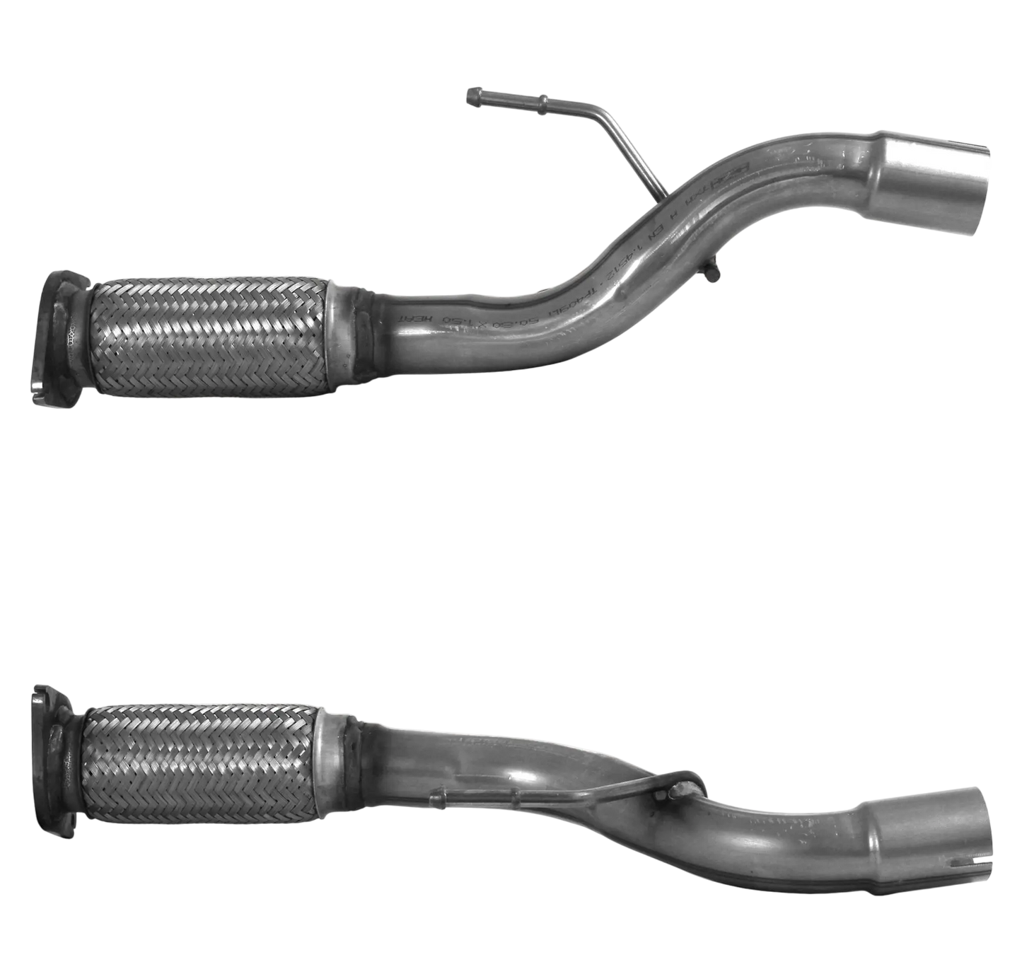 BM CATALYSTS Abgasrohr für NISSAN QASHQAI 1.5L Diesel | Euro 5 | OEM: 200104EA3A Autoteile TRUST