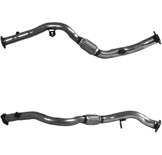 BM CATALYSTS Abgasrohr für AUDI A4 2L Diesel | Euro 6 | OEM: 4G0253350G Autoteile TRUST