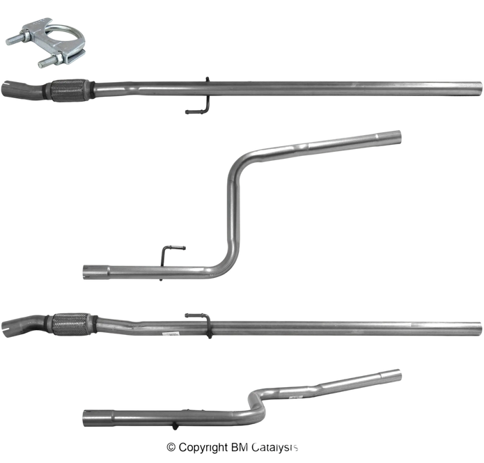 Autoteile BM CATALYSTS Abgasrohr für FIAT DOBLO 1.3L Diesel | Euro 4 oder 5 | OEM: 51813793 bei Autoteile TRUST