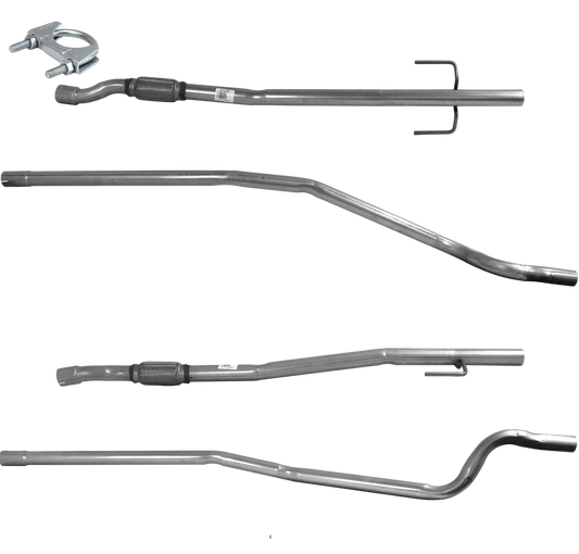 BM CATALYSTS Abgasrohr für VAUXHALL COMBO 1.3L Diesel | Euro 3 oder 4 | OEM: 13107608 Autoteile TRUST