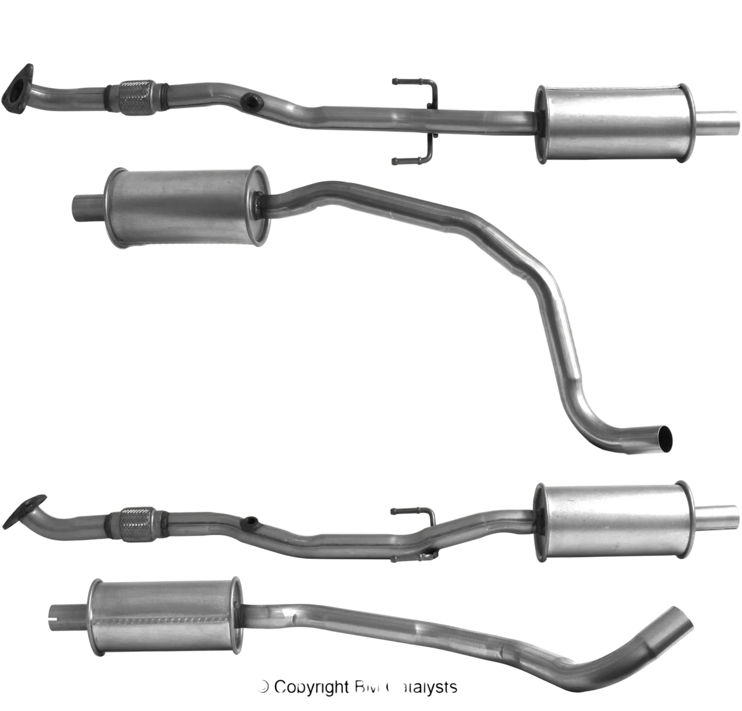 BM CATALYSTS Abgasrohr für OPEL ADAM 1.4L Benzin | Euro 5 oder 6 | OEM: 13352129 Autoteile TRUST