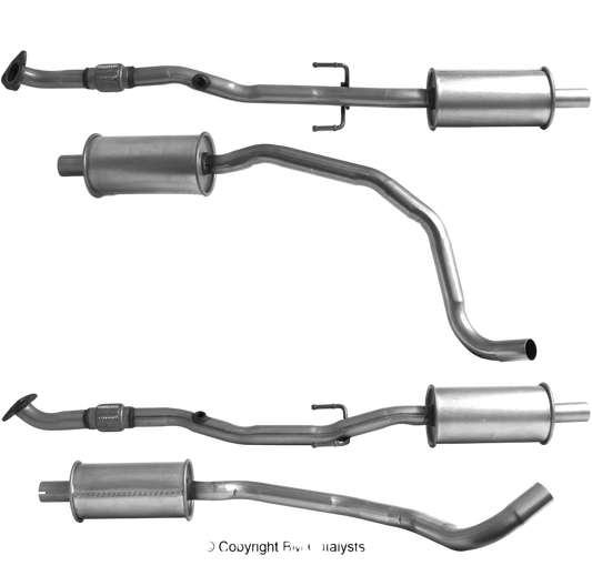 BM CATALYSTS Abgasrohr für OPEL ADAM 1.4L Benzin | Euro 5 oder 6 | OEM: 13352129 Autoteile TRUST
