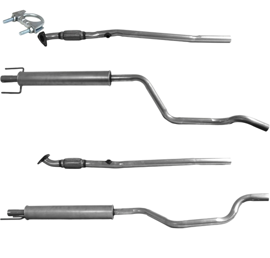 BM CATALYSTS Abgasrohr für OPEL MERIVA A 1.4L Benzin | Euro 4 | OEM: 13107573 Autoteile TRUST