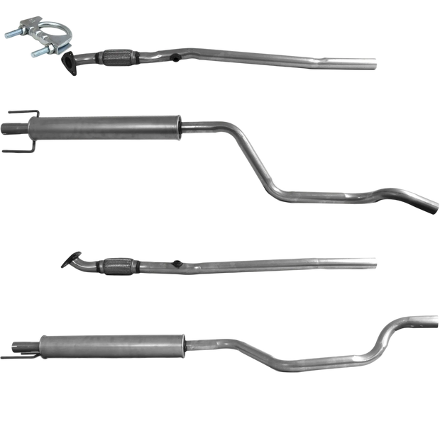 Autoteile BM CATALYSTS Abgasrohr für OPEL MERIVA A 1.4L Benzin | Euro 4 | OEM: 13107573 bei Autoteile TRUST