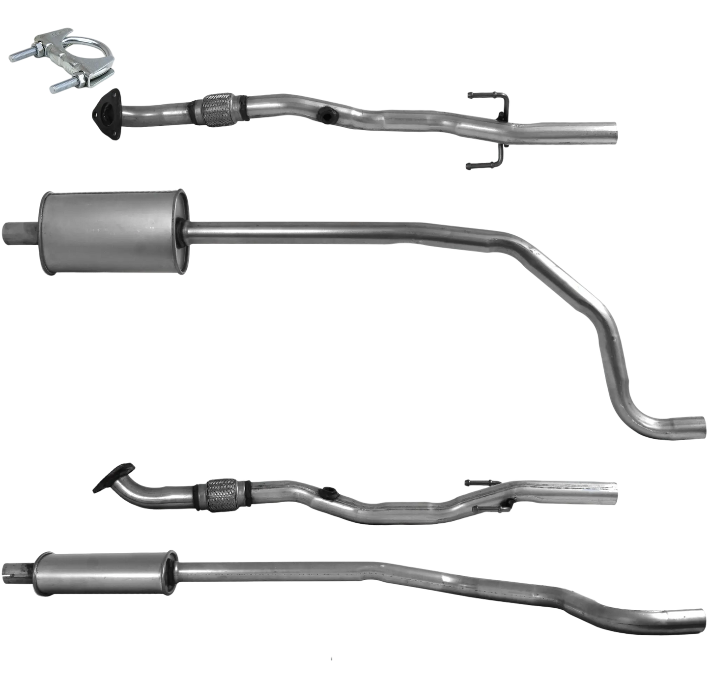 BM CATALYSTS Abgasrohr für OPEL CORSA D 1.4L Benzin | Euro 4 | OEM: 13220793 Autoteile TRUST