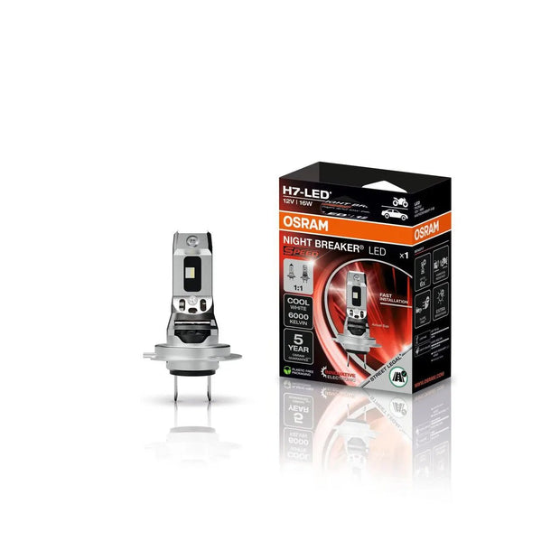 H7 NIGHT BREAKER LED SPEED StVZO-Konforme Motorrad LED-Nachrüstlampe OSRAM Autoteile TRUST