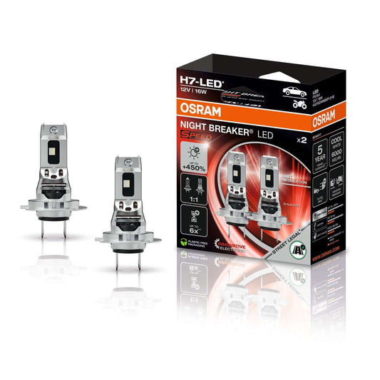 H7 NIGHT BREAKER LED SPEED 450 StVZO-Konforme LED-Nachrüstlampe 2St. OSRAM Autoteile TRUST