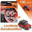 H7 NIGHT BREAKER LED SPEED 2St. + 100 Jahre OSRAM JUBILÄUMS MINI CAR Autoteile TRUST