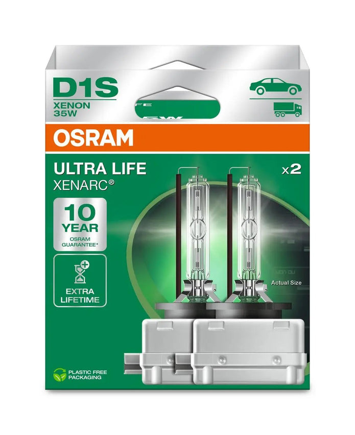 D1S 35W PK32d-2 ULTRA LIFE 10 Jahre Garantie 2st. OSRAM Autoteile TRUST