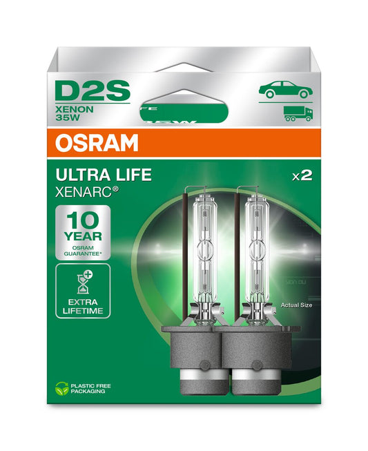 D2S 35W P32d-2 ULTRA LIFE 10 Jahre Garantie 2st. OSRAM Autoteile TRUST