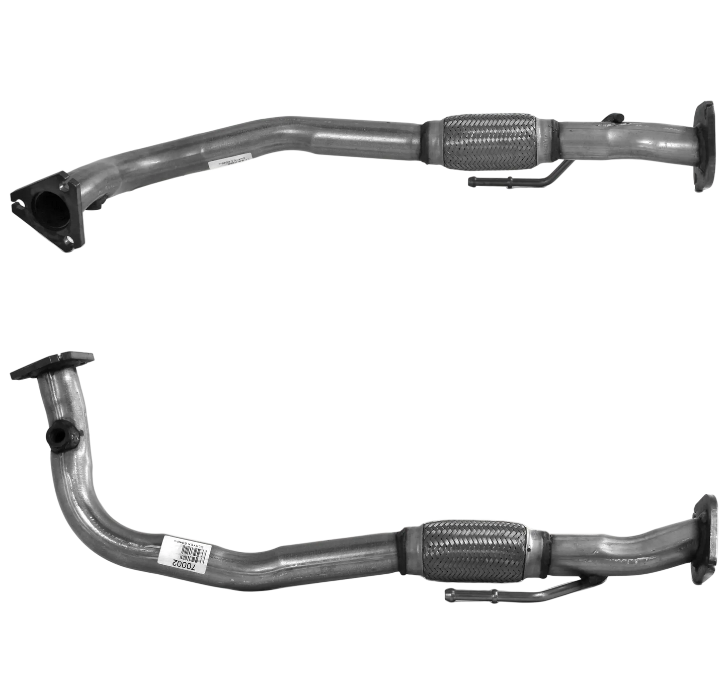 BM CATALYSTS Abgasrohr für FIAT PUNTO 1.1L Benzin | Euro 2 | OEM: 46459687 Autoteile TRUST