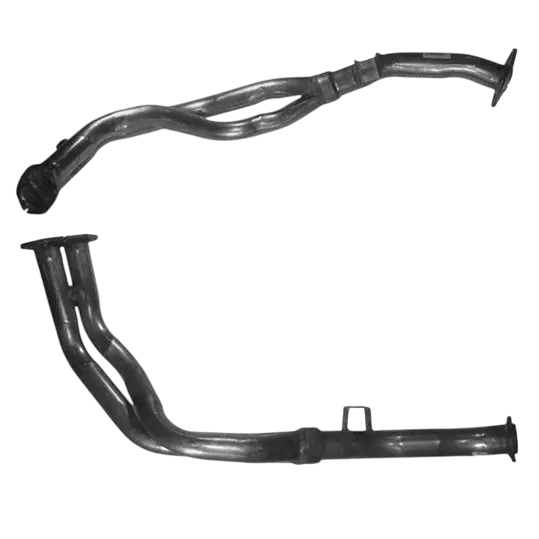BM CATALYSTS Abgasrohr für RENAULT 21 2L Benzin | Euro 2 | OEM: 7700812312 Autoteile TRUST