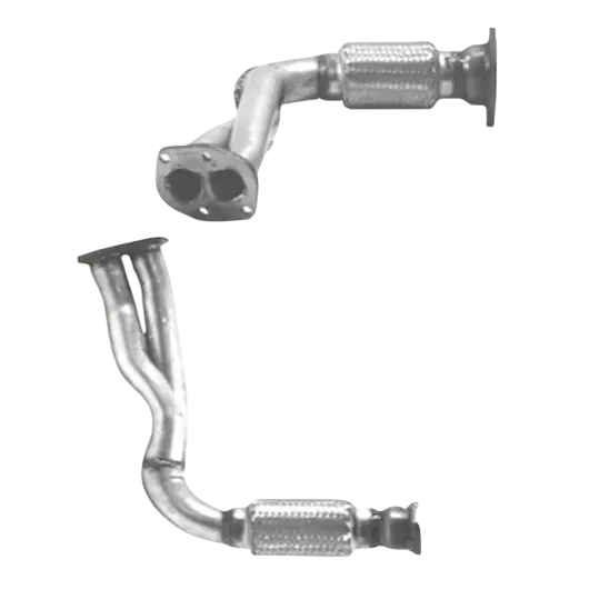 BM CATALYSTS Abgasrohr für FIAT PUNTO 1.6L Benzin | Euro 2 | OEM: 7691880 Autoteile TRUST