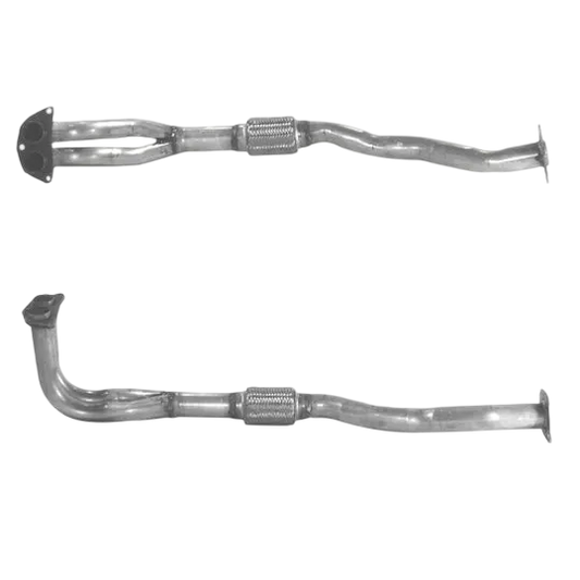 BM CATALYSTS Abgasrohr für NISSAN ALMERA 2L Benzin | Euro 2 | OEM: 200200N661 Autoteile TRUST