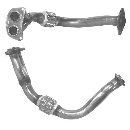 BM CATALYSTS Abgasrohr für TOYOTA CARINA 2L Benzin | Euro 2 | OEM: 174107A100 Autoteile TRUST