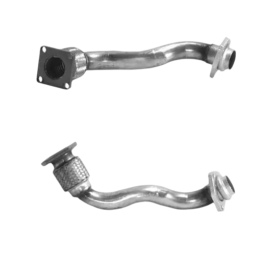 BM CATALYSTS Abgasrohr für SITZ CÓRDOBA 1.9L Diesel | Euro 2 | OEM: 1H0253091R Autoteile TRUST