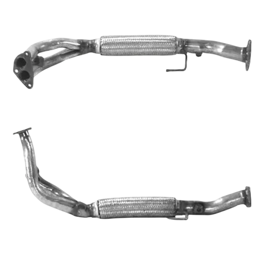 BM CATALYSTS Abgasrohr für FIAT PUNTO 1.1L Benzin | Euro 2 | OEM: 21950980 Autoteile TRUST