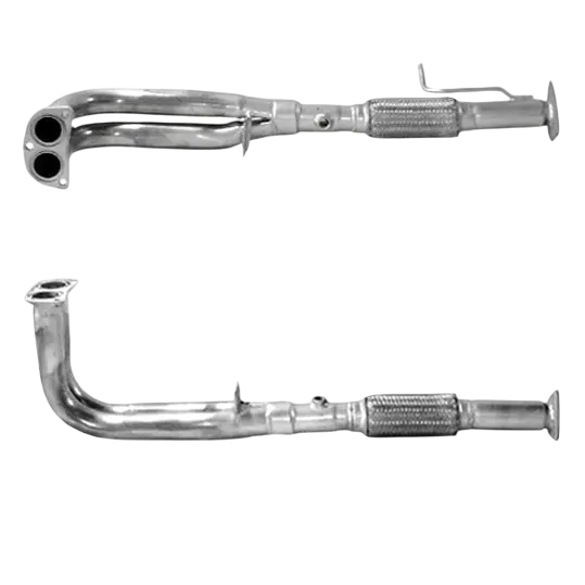 BM CATALYSTS Abgasrohr für HONDA ÜBEREINSTIMMUNG 2.2L Benzin | Euro 2 | OEM: 18210SM4X33 Autoteile TRUST