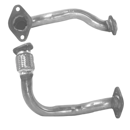 BM CATALYSTS Abgasrohr für RENAULT CLIO 1.2L Benzin | Euro 2 | OEM: 7700846608 Autoteile TRUST