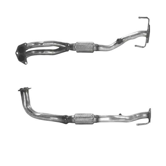 BM CATALYSTS Abgasrohr für MITSUBISHI FOHLEN 1.6L Benzin | Euro 2 | OEM: MB906675 Autoteile TRUST