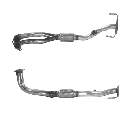 BM CATALYSTS Abgasrohr für MITSUBISHI FOHLEN 1.6L Benzin | Euro 2 | OEM: MB906675 Autoteile TRUST