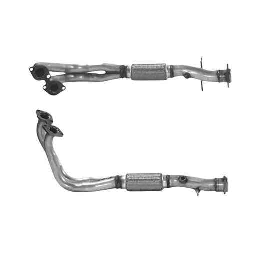 BM CATALYSTS Abgasrohr für SAAB 9000 2L Benzin | Euro 2 | OEM: 4019535 Autoteile TRUST
