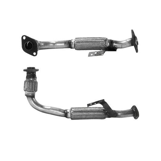 BM CATALYSTS Abgasrohr für TOYOTA BLUMENKRONE 2L Diesel | Euro 2 | OEM: 1741064600 Autoteile TRUST