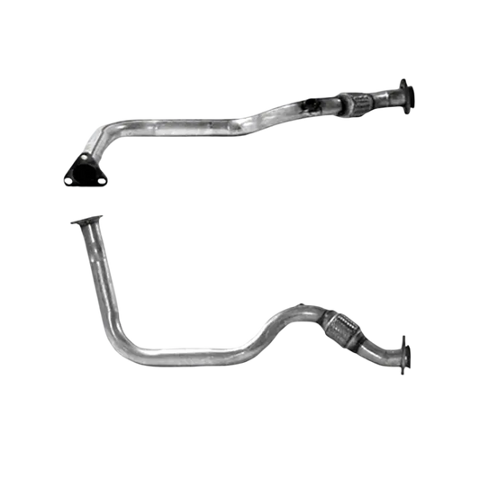 BM CATALYSTS Abgasrohr für SITZ CÓRDOBA 1.4L Benzin | Euro 2 | OEM: 6K0253058GX12 Autoteile TRUST